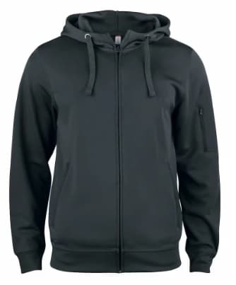 Hoodie med klubbens logga